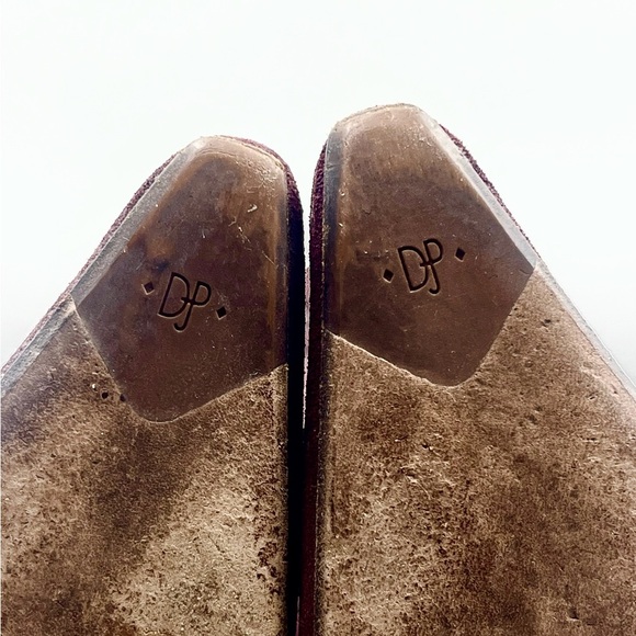 Donald Pliner Tall Red Western Pointer Boots Size 7 - Picture 4 of 8